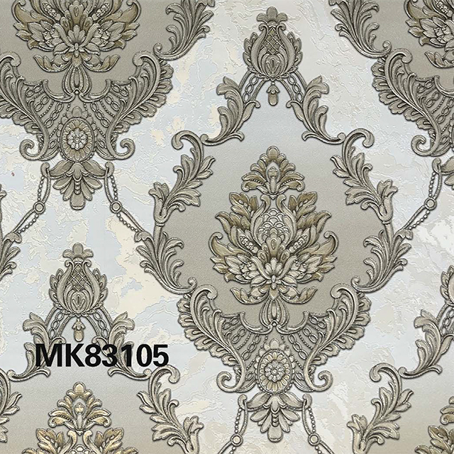 MK831 Series Modern Damask Design Wallpaper