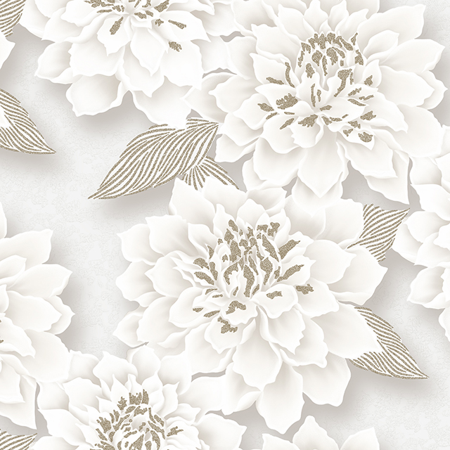 MK527 Series Floral PVC Wallpaper