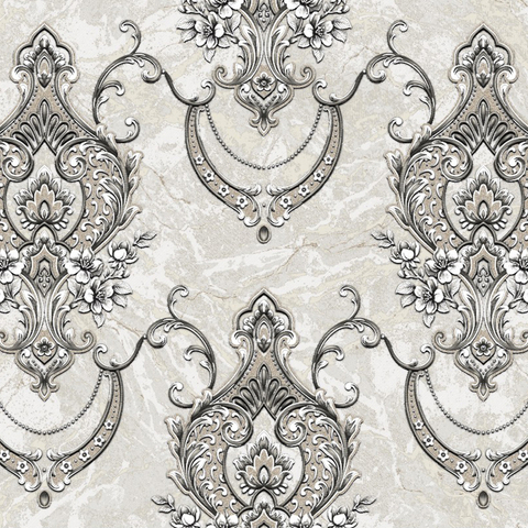 MK706 Damask Design Wallcovering