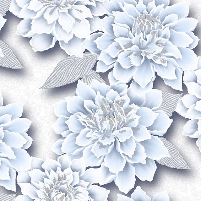 MK527 Series Floral PVC Wallpaper