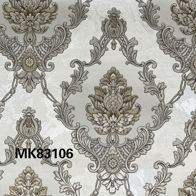 MK831 Series Modern Damask Design Wallpaper