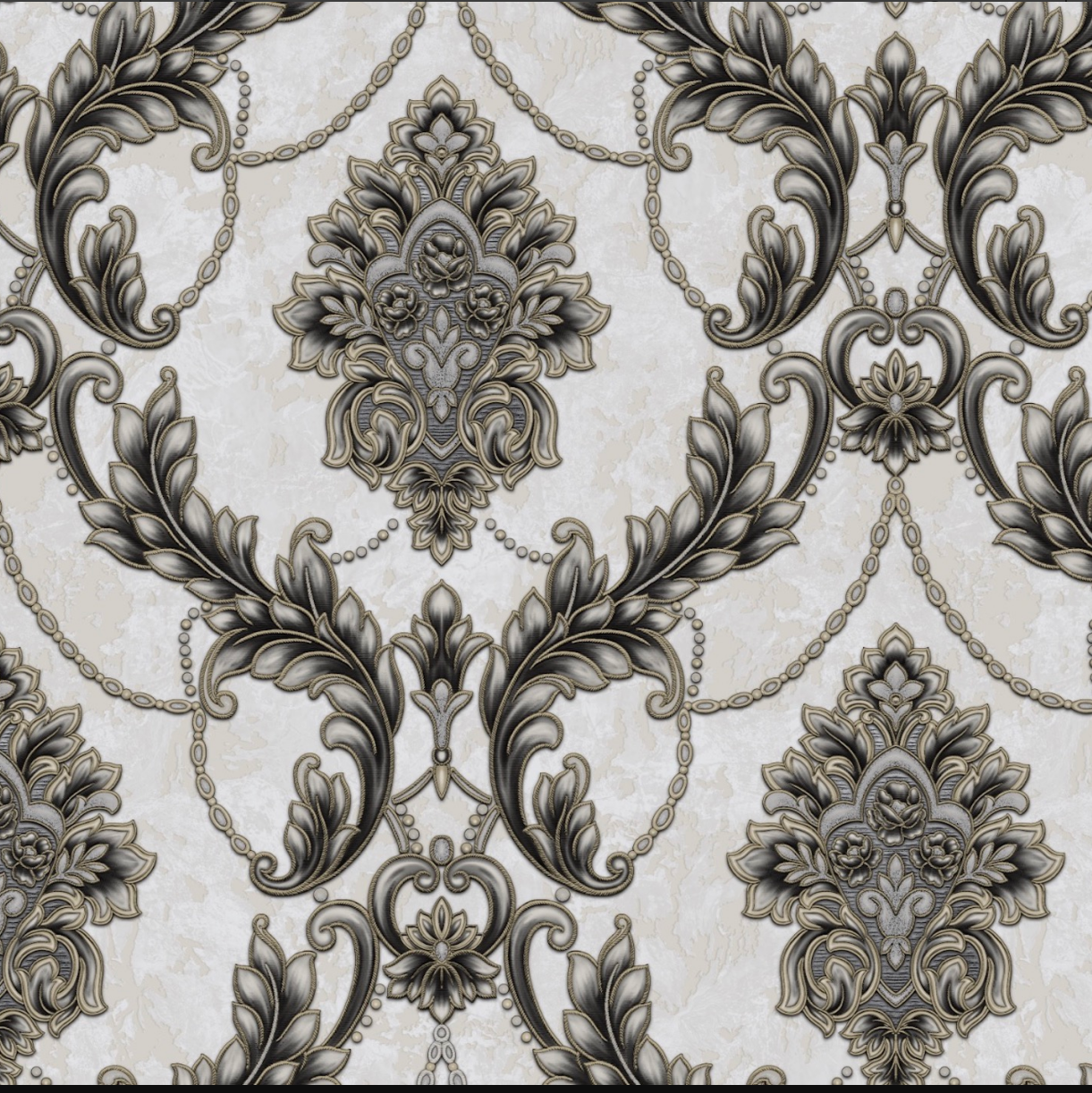MK803 Damask Design Wallcovering
