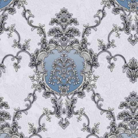 MK807 Damask Design Wallcovering
