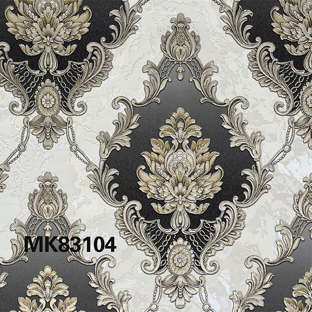 MK831 Series Modern Damask Design Wallpaper